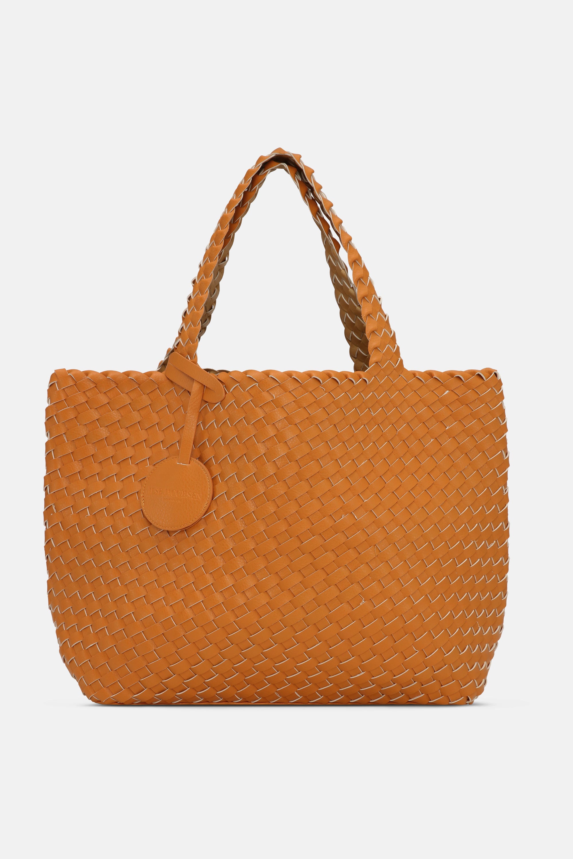 Tote Bag Flettet - Golden Nugget Golden Nugget Metallic